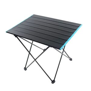 doubao portable camping table lightweight, compact folding side table for easy travel