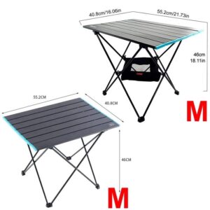 DOUBAO Portable Camping Table Lightweight, Compact Folding Side Table for Easy Travel