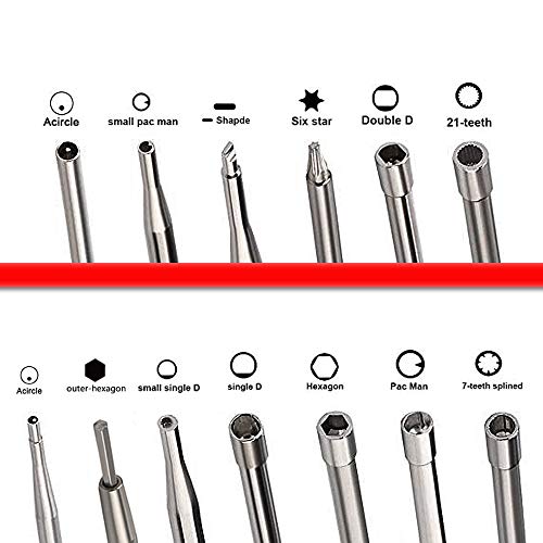 HUSWELL 13 PCS Carburetor Adjustment Carb Adjusting Tool kit for 2-Cycle Small Engine Poulan Husqvarna STIHL Echo Trimmer Weedeater Chainsaw with 4 Size 2-feet Fuel line Hose Tube & Primer Bulb