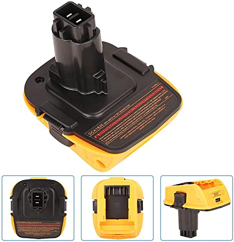 Replacement DCA1820 Battery Adapter Compatible with Dewalt 18V to 20V Tools (1 Pack)