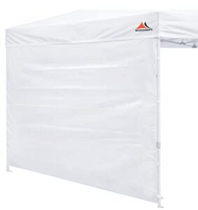 scocanopy sidewall for 10×10 pop up canopy frame, 1 pack sunwall only,white