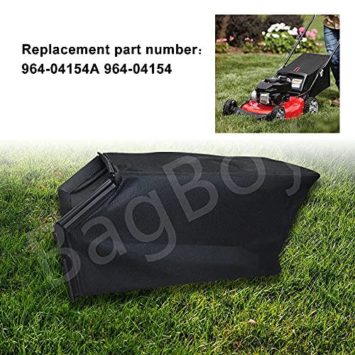 Braveboy 964-04154A Lawn Mower Grass Bag, Compatible with MTD/Craftsman 964-04154 - Fits 21” Lawn Mower Bag - (Without Grass Catcher Frame)