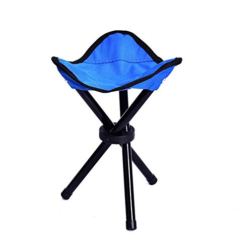 TRENTSNOOK Exquisite Camping Stool Pop Up Chair Portable Lightweight Folding Camping Hiking Stool Tripod Chair Seat for Fishing Festival Picnic BBQ Beach