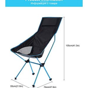 TRENTSNOOK Exquisite Camping Stool Pop Up Chair Portable Lightweight Folding Camping Hiking Stool Tripod Chair Seat for Fishing Festival Picnic BBQ Beach