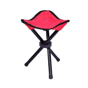 TRENTSNOOK Exquisite Camping Stool Pop Up Chair Portable Lightweight Folding Camping Hiking Stool Tripod Chair Seat for Fishing Festival Picnic BBQ Beach