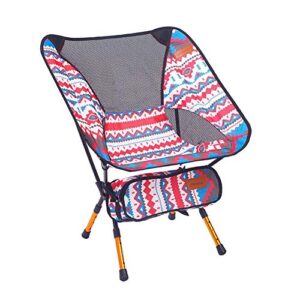 TRENTSNOOK Exquisite Camping Stool Light Moon Chair Portable Garden 7075 Chair Fishing Seat Camping Adjustable or Fixed Height Folding Furniture Armchair (Color : Dark Gray)