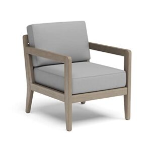 homestyles 5675-10 sustain outdoor lounge armchair, gray
