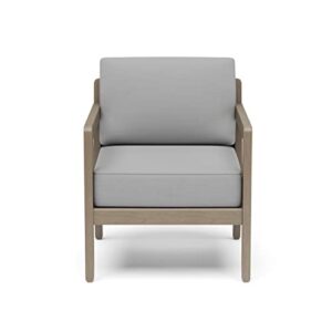 homestyles 5675-10 Sustain Outdoor Lounge Armchair, Gray