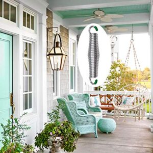 Porch Swing Springs Hanging Kit - 1300 Lbs Heavy Duty Suspensions Hammock Chairs Ceiling Mount Hardware (2 Sets)