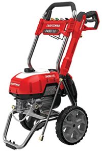 craftsman electric pressure washer, cold water, 2400-psi, 1.1-gpm, corded (cmepw2400)