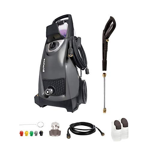 Sun Joe SPX3000-BLK 2030 Max Psi 1.76 Gpm 14.5-Amp Electric Pressure Washer, Black