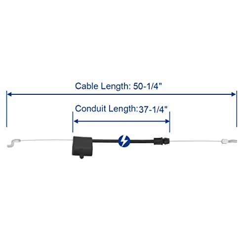 Wellsking 946-0957 746-0957 Lawn Mower Blade Control Cable for MTD Troy Bilt Ryobi Bolens Yard Man Yard Machines Push Mower