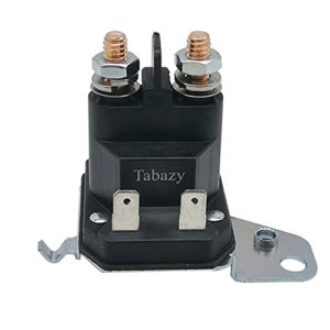 riding lawn mower tractor starter solenoid compatible with mtd cub cadet troy-bilt yard man mowers 725-06153a 725-06153