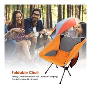TRENTSNOOK Exquisite Camping Stool Portable Folding Stool Outdoor Furniture Camping Sightseeing Chair Portable Aluminum Folding Stool with Storage Bag (Color : Green)