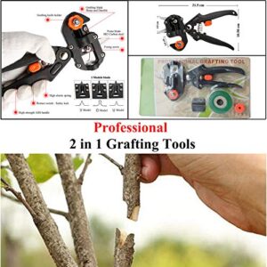 MAKINGTEC Cordless Electric Pruning Shears,Electric Secateurs 2 Rechargeable 2000mAh Battery Tree Branch Pruner Cordless Pruning Scissors,Garden Orchard Tool Cutting Diameter 25mm(1.1 Inch)