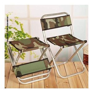 TRENTSNOOK Exquisite Camping Stool Portable Camping Chair Professional Folding Stool Seat Chair for Fishing Picnic BBQ Beach Cycling Hiking Outdoor Furniture