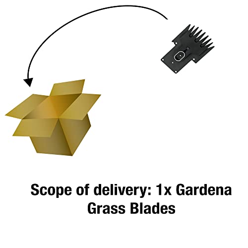 Gardena Grass Blades: Knife for Edging Shears (Art. 8804, 8805, 2510), Lawn Cutters (Art. 8830), Bush Clippers (Art 8820, 8825th), (2346-20)