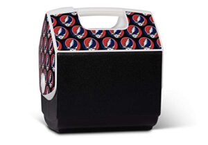 igloo limited edition grateful dead steal your face playmate pal 7 qt cooler, multi