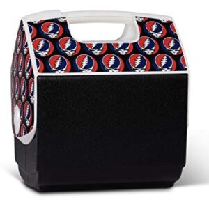 Igloo Limited Edition Grateful Dead Steal Your Face Playmate Pal 7 Qt Cooler, Multi