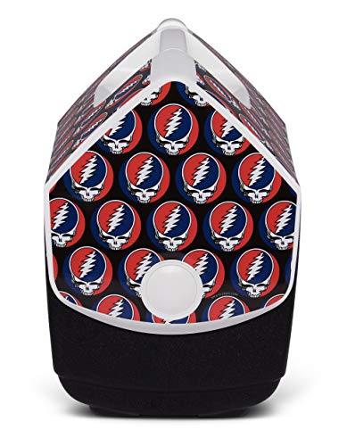 Igloo Limited Edition Grateful Dead Steal Your Face Playmate Pal 7 Qt Cooler, Multi