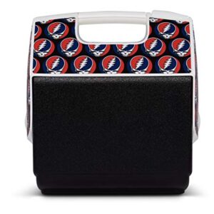 Igloo Limited Edition Grateful Dead Steal Your Face Playmate Pal 7 Qt Cooler, Multi