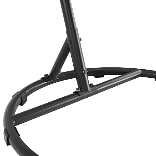 Ulax furniture Hammock Chair Stand, Egg Chair Stand, Hanging Chair Stand, Heavy Duty Steel Hammock Stand, Weather-Resistant Finish for Indoor or Outdoor Use