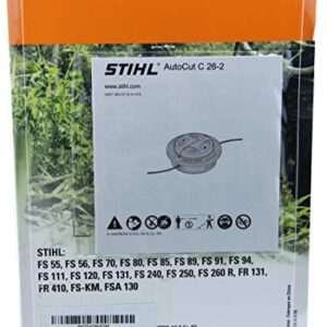 Germany Stihl AutoCut C 26-2 Trimmer Head (4002 710 2169) Fulfilled by Amazon!