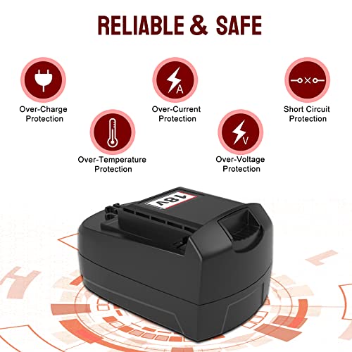 Zuliati Upgraded 3600mAh 18-Volt Battery SB18A SB18C SB18B Compatible with Skil 18V Battery Ni-Mh Cordless Power Tools 2810 2888 2887 2895 2897 2898 4570 5850 5995 7305 9350