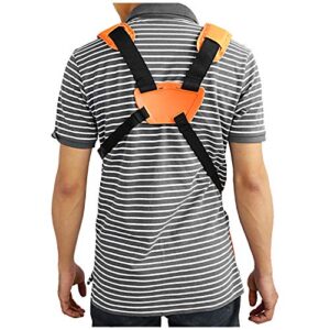 Weed Eater Strap Weed Wacker Strap Comfort String Trimmer Strap Double Shoulder Strap, Brush Cutter Nylon Belt Weed Eater Harness