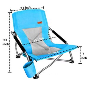 Nice C Lounge Chair + Low Beach Chair 2 Pack