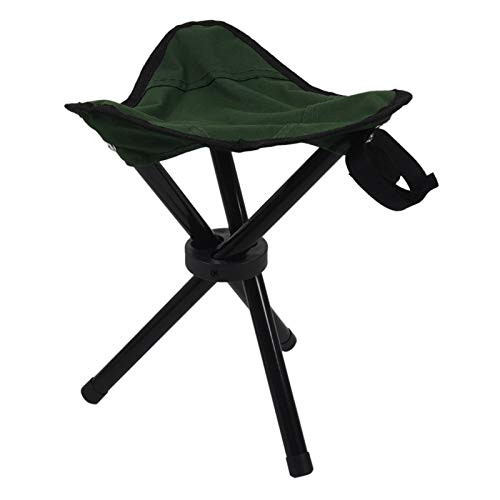 TRENTSNOOK Exquisite Camping Stool Folding Tripod Stool Outdoor Portable Camping Seat Light Fishing Chair