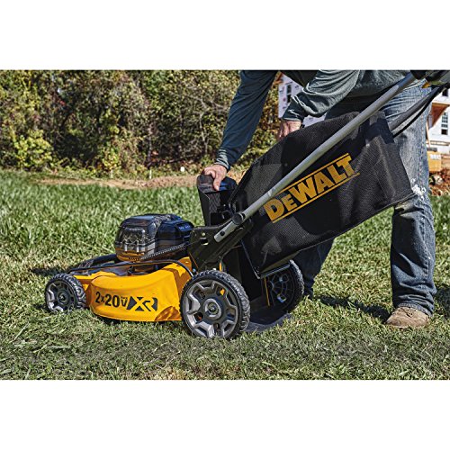 DEWALT 20V MAX Lawn Mower, 3-in-1, 2 Batteries (DCMW220P2)