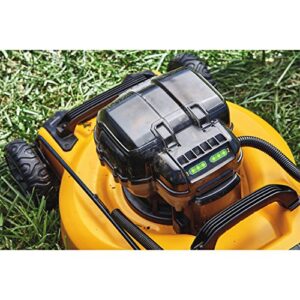 DEWALT 20V MAX Lawn Mower, 3-in-1, 2 Batteries (DCMW220P2)