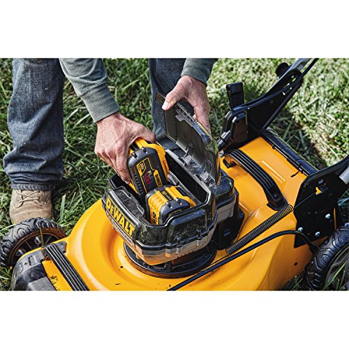 DEWALT 20V MAX Lawn Mower, 3-in-1, 2 Batteries (DCMW220P2)