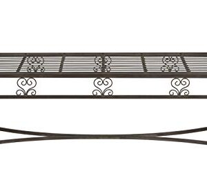 Safavieh Outdoor Collection Brielle Antique White Bench