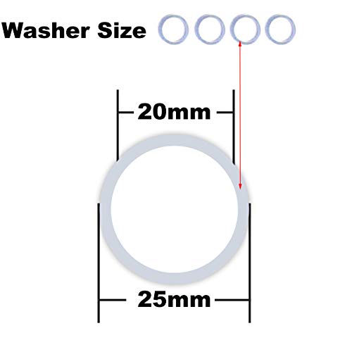 (2-Set) 9" x 20T Chainsaw Tooth Brush Blades - Weed Eater Saw Blade Kit with 2 Carbon Steel Round Chainsaw Blades, 3 Round Files, and 4 Washers for Brush Cutters, String Trimmers, and Weed Wreckers