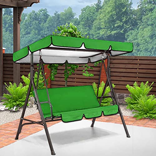 VEFSU Swing Canopy Cover Rainproof Oxfords Cloth Garden Patio Outdoor Rainproof Swing Canopy Sofa Covers for Blended