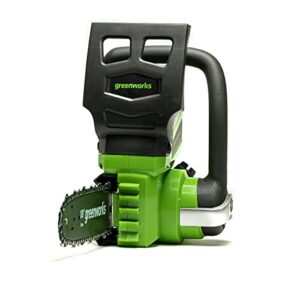 Greenworks 24V 10" Chainsaw, 2.0Ah USB Battery and Charger