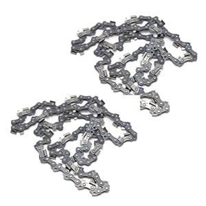 2Packs 14-Inch Chainsaw Chain Replacement for Portland Harbor Freight 64497 64498 3/8" LP 050" 52DL