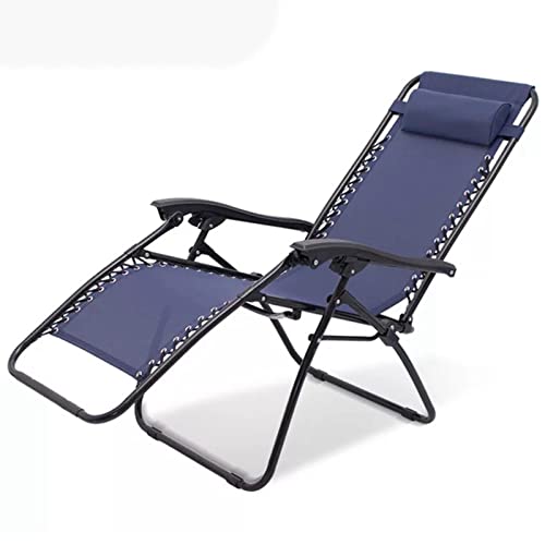 Baoblaze Head Cushion for Terrace Recliner Chairs Picnics Headrest , Navy Blue