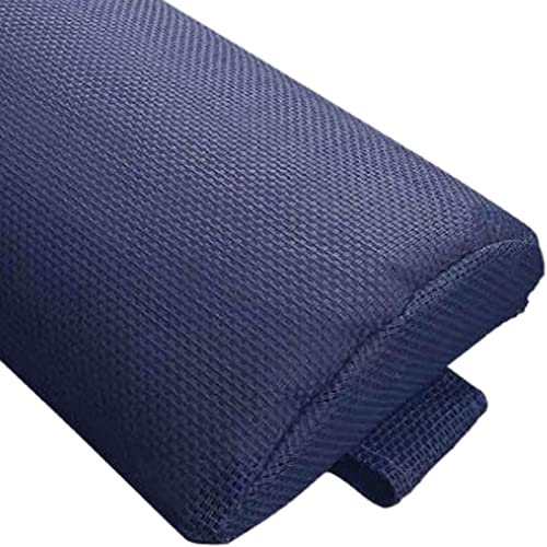 Baoblaze Head Cushion for Terrace Recliner Chairs Picnics Headrest , Navy Blue