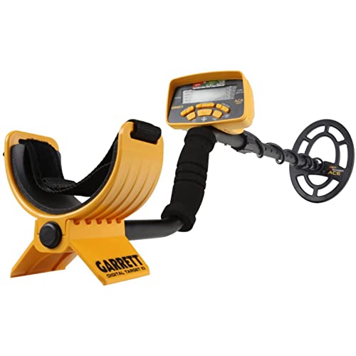 Garrett ACE 300 Metal Detector with Waterproof Search Coil and Carry Bag Plus Free Accessories