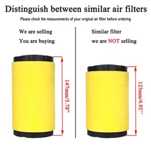 Air Filter Oil Filter Tune Up Kit for 42" 46" Craftsman 917.288620 917.203810 917.203830 917.288070 917.288516 917.288525 917.289240 917.289244 Mower W/ 19.5hp 20hp 21hp B&S Engine