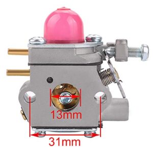 Savior WT973 Carburetor for Bolens BL110 BL125 BL160 Troy Bilt TB2040XP TB80EC TB21EC TB22EC TB32EC TB42BC MTD 753-06190 Weedeater Trimmer 753-06423