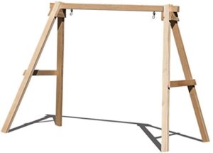 ecommersify inc porch swing stand for 5 ft swings a frame – 800 lbs capacity made in usa from select treated and kiln dried 4 x 4 pine posts