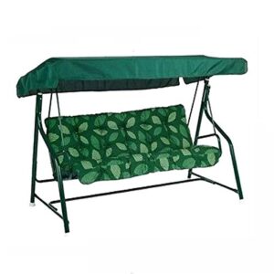 84″x48″x7.1″ garden swing chair canopy spare patio cover waterproof replacement – (color: green)