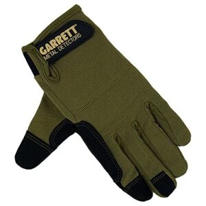 garrett metal detector gloves (large)