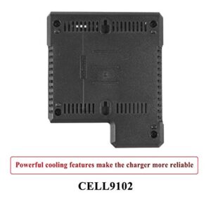 CELL9102 N12 N14 N18 Charger for Milwaukee 12V-18V Li-ion Battery 48-11-1820 48-11-1840 48-11-1850 48-11-2401 48-11-1890