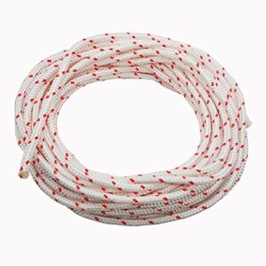 zlksker recoil starter rope 10 meter diameter 5.0mm, engine starter rope, generator, lawn mower, trimmer, brush cutter, chain saw pull cord