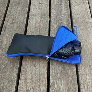 Veemoon Umbrella Bag Umbrella Carry Bag Portable Umbrella Storage Bag Umbrella Hanging Pouch Umbrella Wet Bag for Home Outdoor Blue